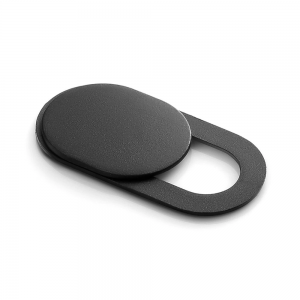 Protectie acoperire webcam MTP anti-spy, protectie confidentialitate, adeziv , Negru